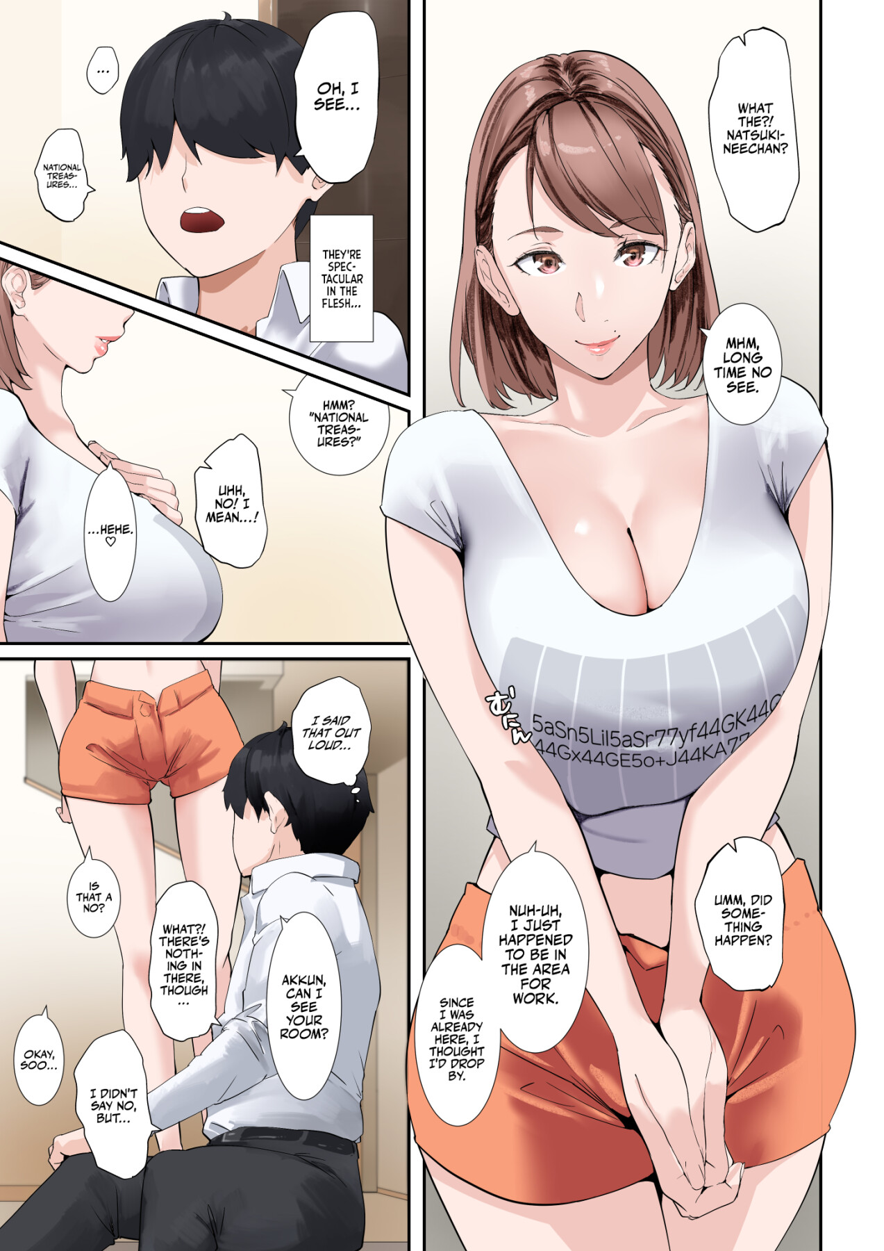 Hentai Manga Comic-My Busty Gravure Idol Cousin Does More Than Softcore-Read-5